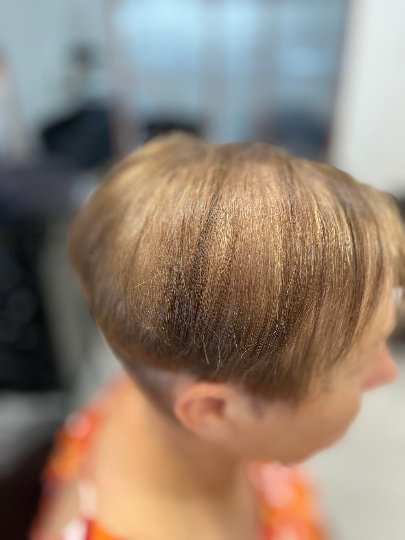 Smoother hair after BR Soul Botox smoothing treatment