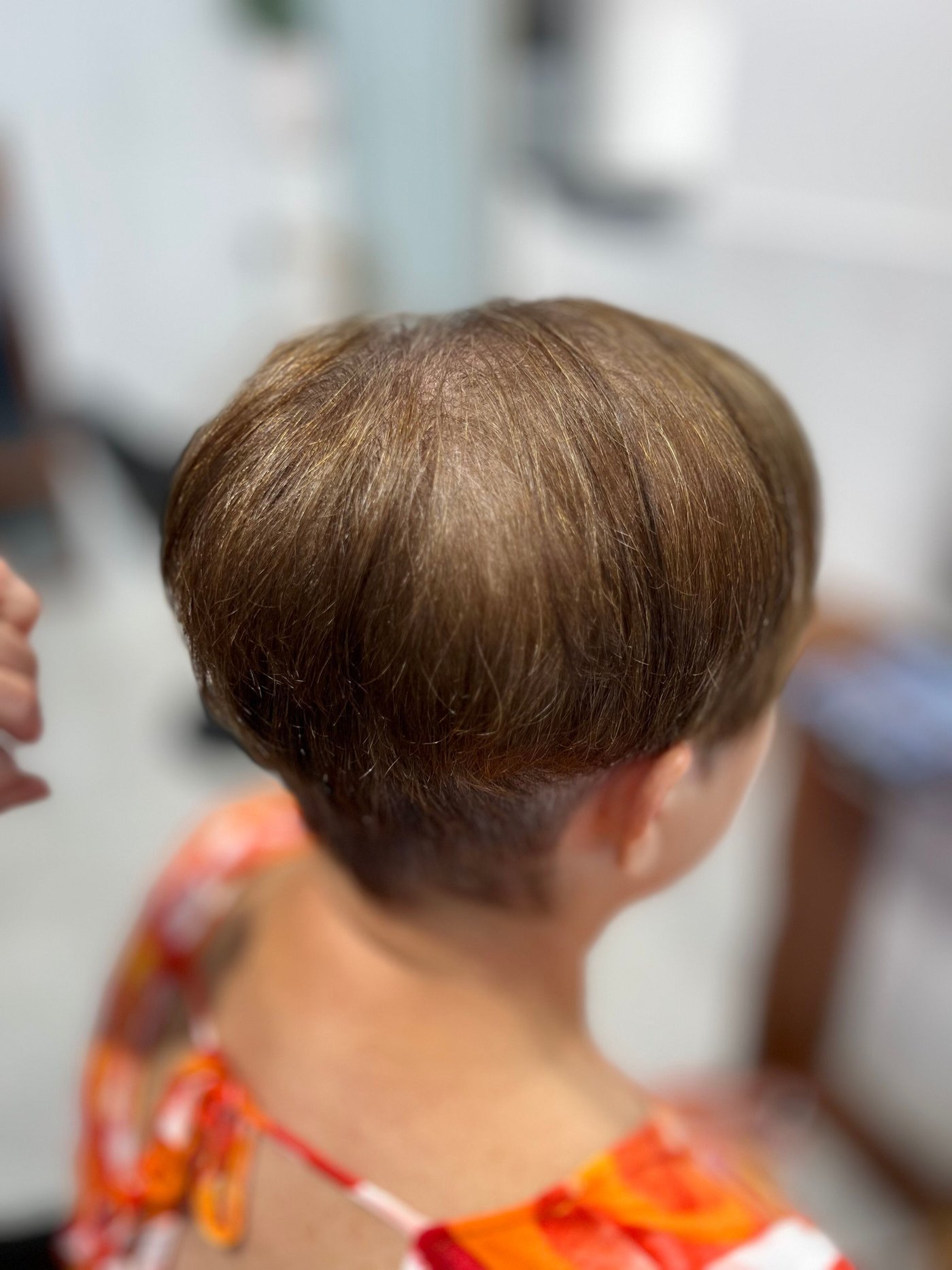Smoother hair after BR Soul Botox smoothing treatment, second angle