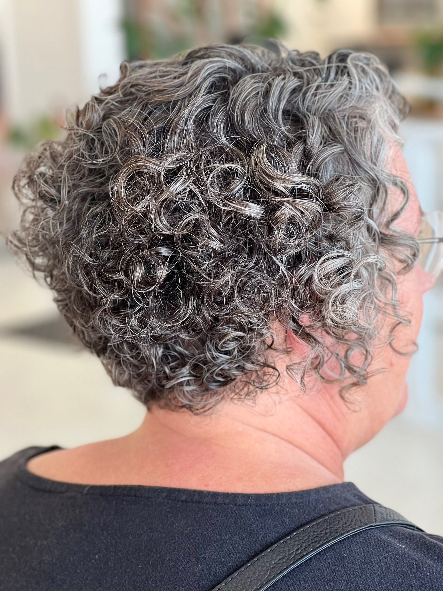 Curly hair cut and styling work at About Hair Mackay, example 6